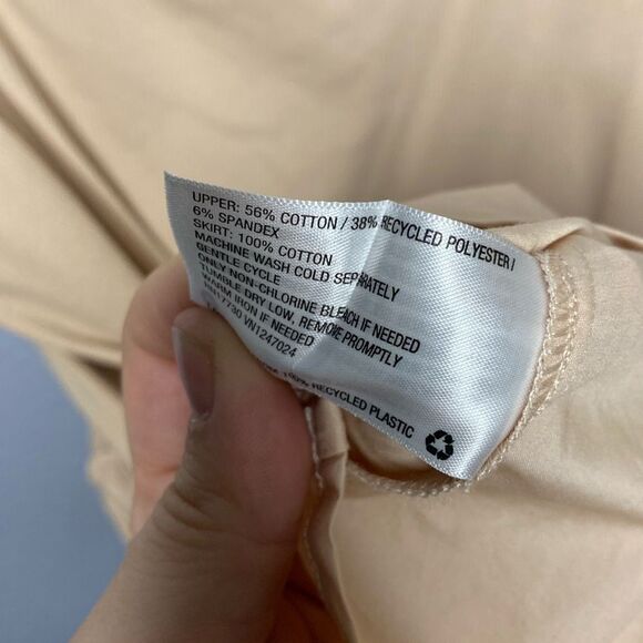 A New Day Peach Crew Top High Low Dress Size XXL - Picture 6 of 9